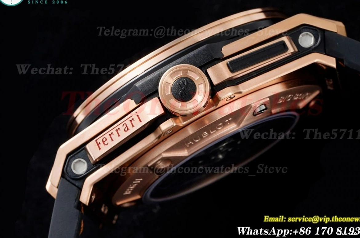 Edition YG 45mm Bang Big LE Ferrari HUB1241 Limited F1 HBF Unico 0329